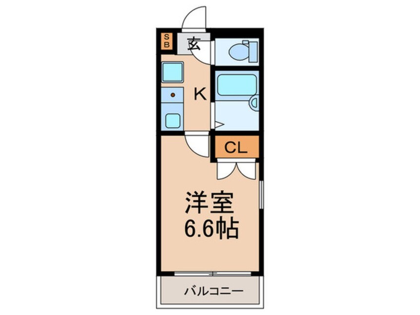 間取図 ﾍﾞｽﾃｨｰｱﾊﾟｰﾄﾒﾝﾄときわ台