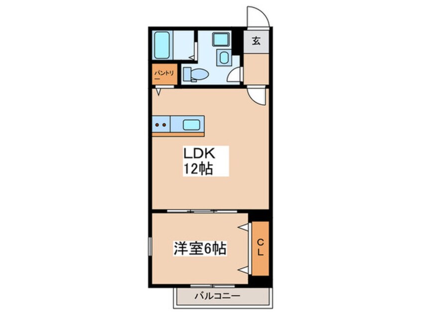 間取図 仮）中央2丁目賃貸計画