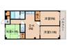 マツモトマンション 3DKの間取り