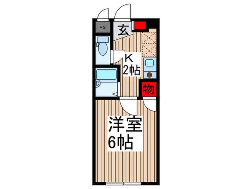 間取図 ア－クヒルズ蕨南町
