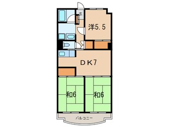 間取図 ビレッジハウス芝浦