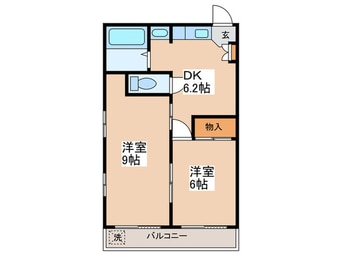間取図 第二大橋マンション