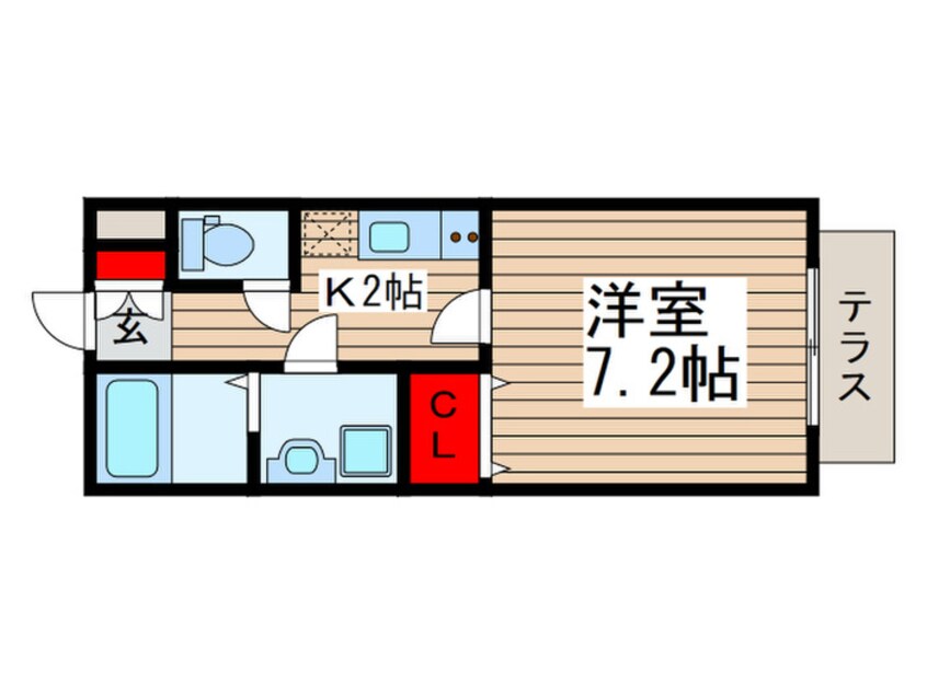 間取図 ＮＯＡＲＫ　高塚新田