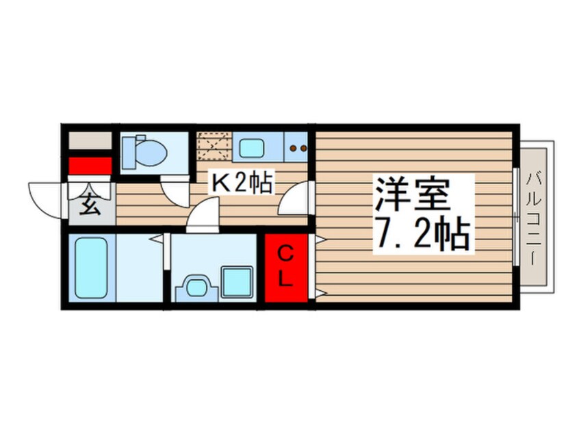 間取図 ＮＯＡＲＫ　高塚新田