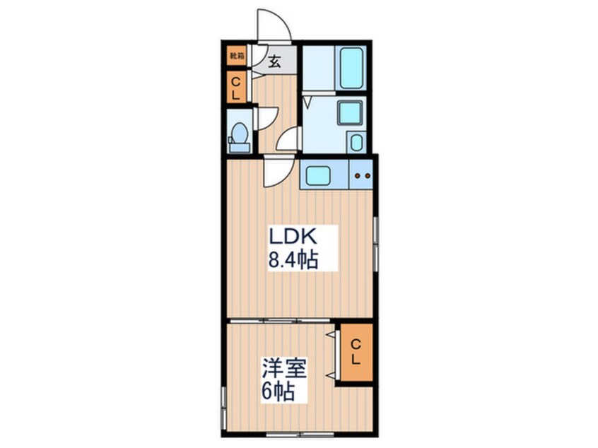 間取図 Confort Kichijoji East