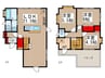 畑中戸建 3LDKの間取り