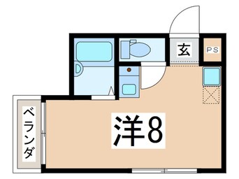 間取図 プランド－ル妙蓮寺Ｂ棟