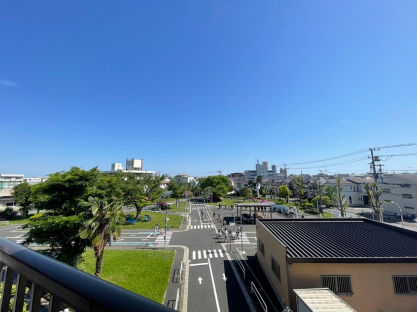 室内からの展望 マンションなしや１号棟