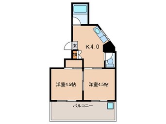 間取図 メゾンボヌ－ル