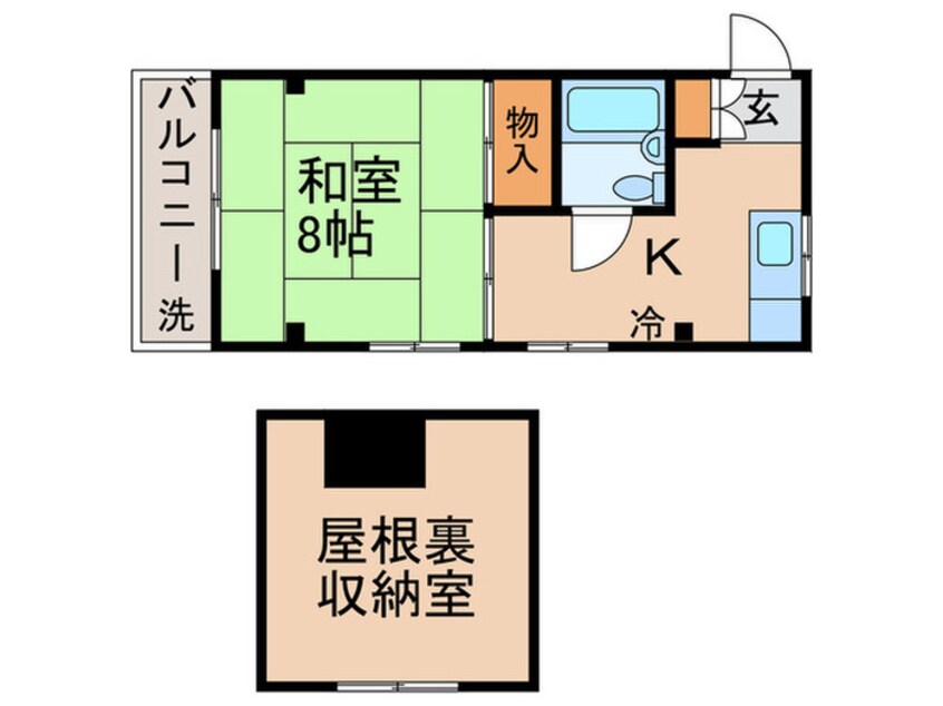 間取図 第３ＴＫハイツ