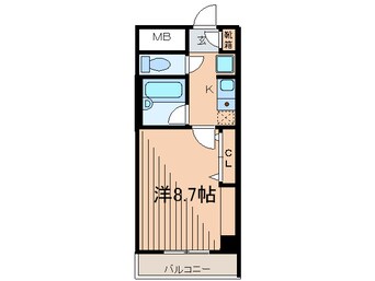 間取図 協和高輪マンション