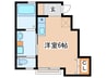 フォレストミライ橋本 1Rの間取り