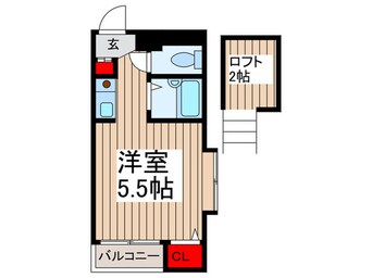 間取図 アドミラブールＦ