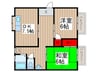 サニ―ヒルズ 2DKの間取り