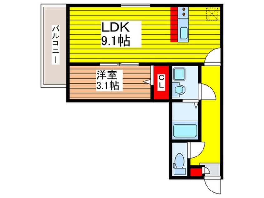 間取図 サン・ルミナス
