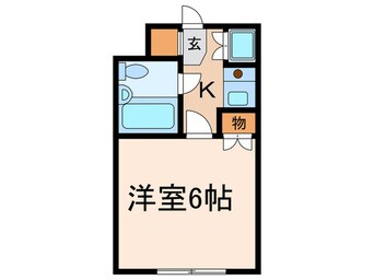 間取図 アサカシオン上野毛