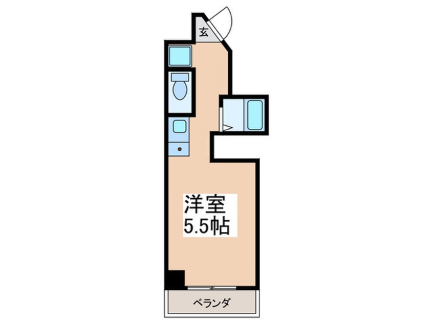 間取図 新小岩バルコスビル