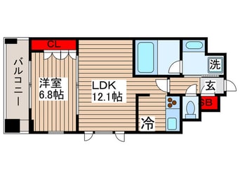 間取図 エスティメゾン銀座