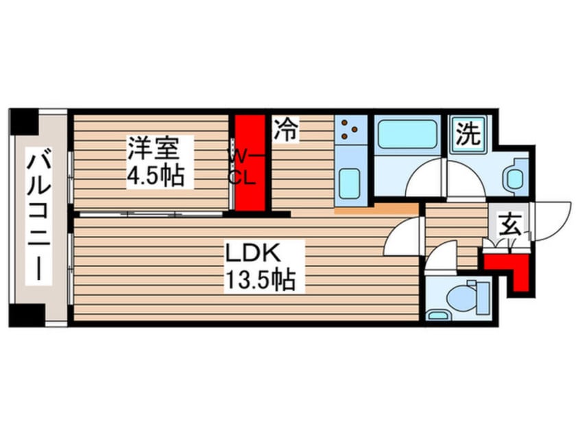 間取図 エスティメゾン銀座