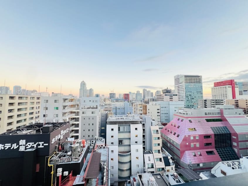 室内からの展望 エスティメゾン銀座
