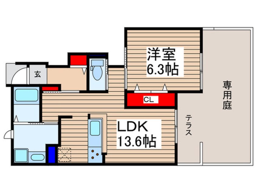 間取図 プレシオーザ