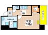 ORES 1Kの間取り