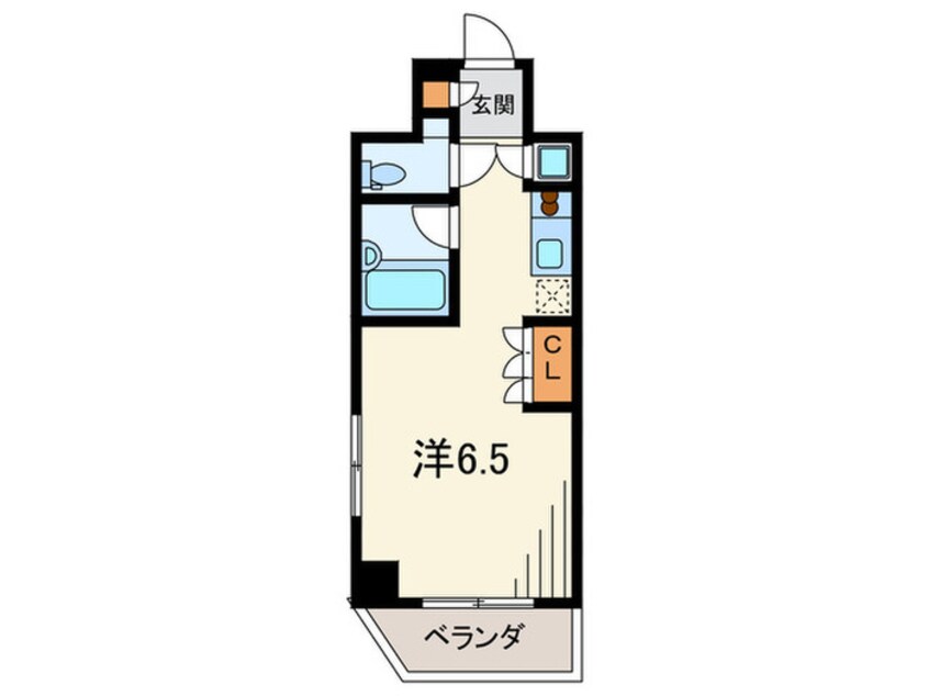 間取図 ガリシアヒルズ西麻布ＥＡＳＴ