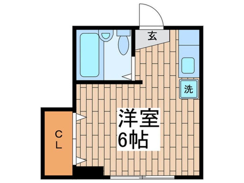 間取図 大森北ハイツ２