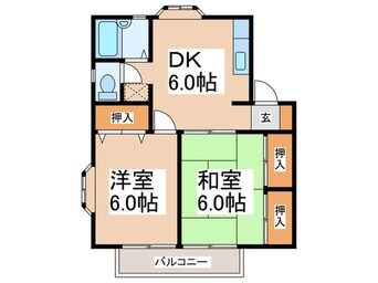 間取図 アップヒル