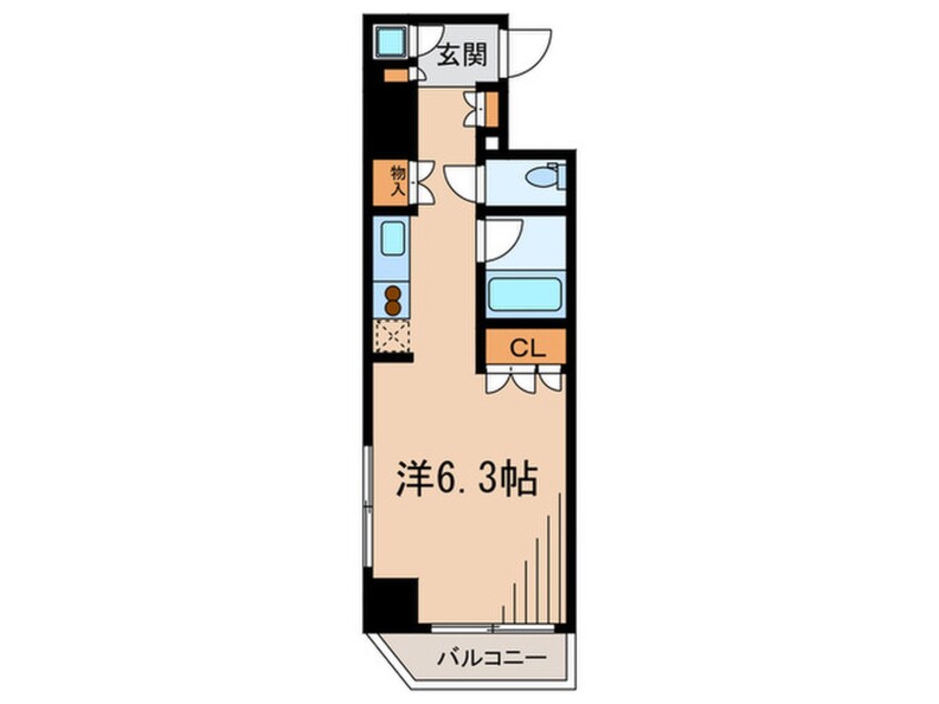 間取図 ガリシアヒルズ西麻布ＷＥＳＴ