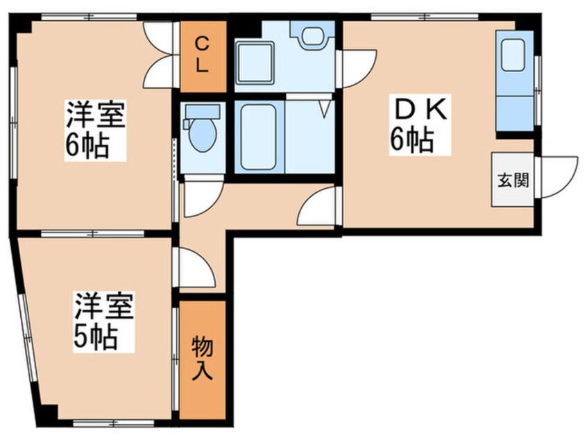 間取図 メゾンシャルマン