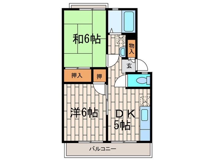 間取り図 グリーンヒル