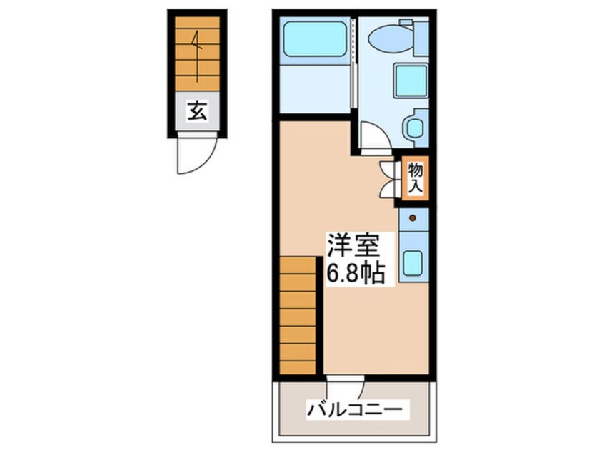 間取図 カインドネス八王子大塚Ｃ棟