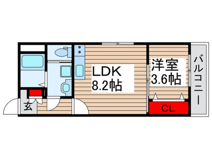 間取図 ＢＨ新松戸Ⅰ