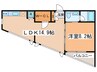 raffino tamagawa 1LDKの間取り