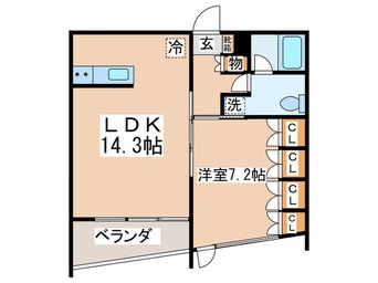 間取図 raffino tamagawa