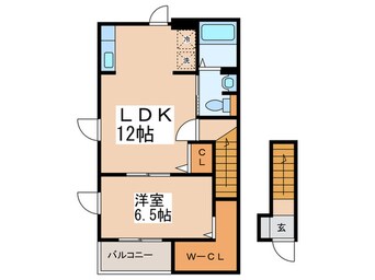 間取図 フォレスト・青葉