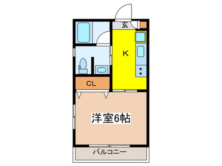 間取図 あけぼの