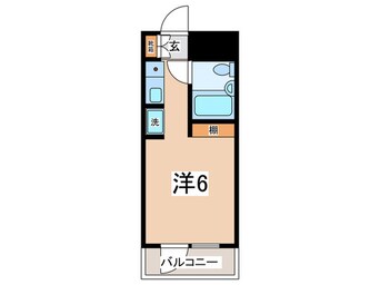 間取図 ダイアパレス相模原（８０３）