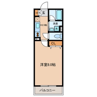 間取図 ORBITAL8