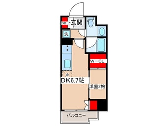 間取図 アーバネックス両国