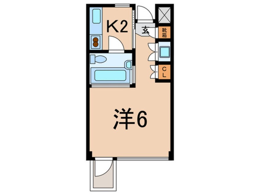 間取図 スティディオ・フェニックス