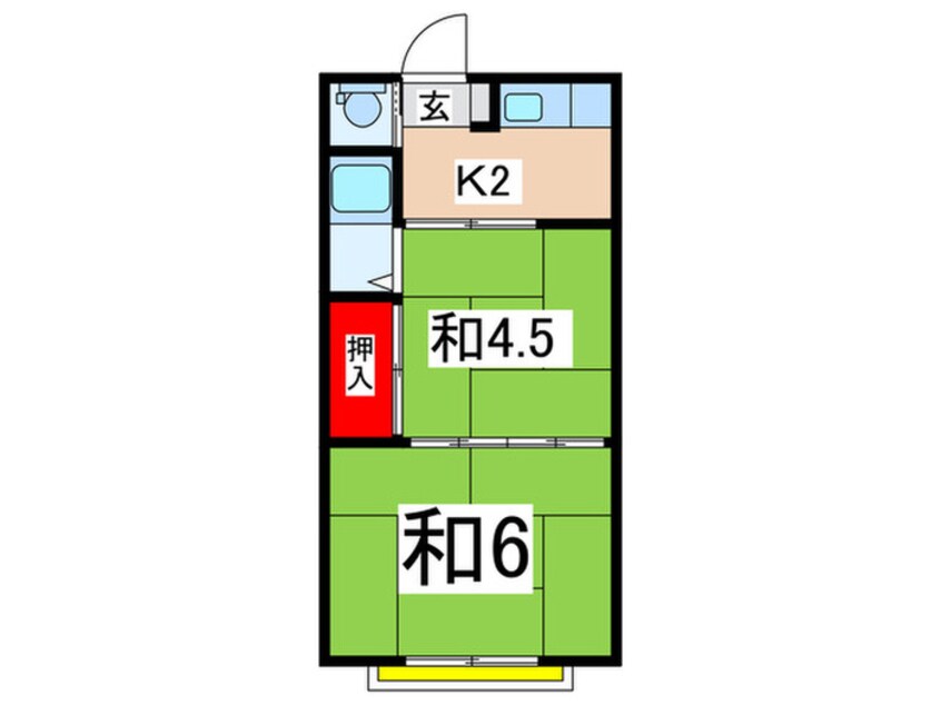 間取図 永南荘