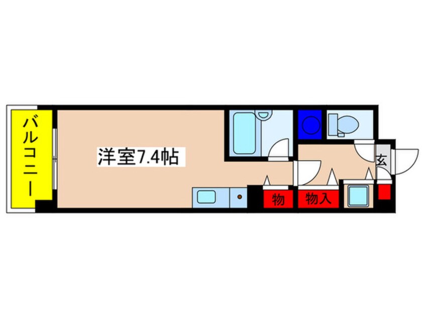 間取図 ｲﾄｰﾋﾟｱ百合ヶ丘１番館（105）