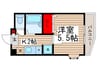 FUKAO　MANSIONS 1Kの間取り