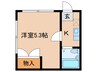 第２コーポフジミ 1Kの間取り