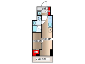 間取図 アーバネックス深川住吉Ⅲ