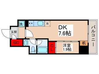 間取図 アーバネックス深川住吉Ⅲ