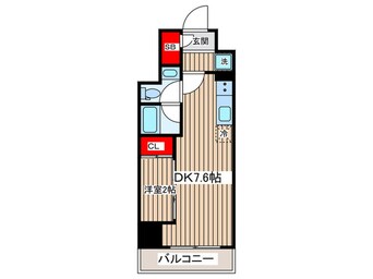 間取図 アーバネックス深川住吉Ⅲ