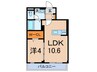 Ｍ　Ｇｌａｎｚ 1LDKの間取り